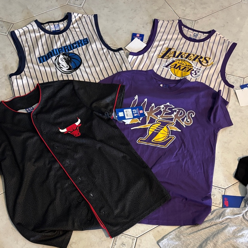 Kids Basketball Jersey's